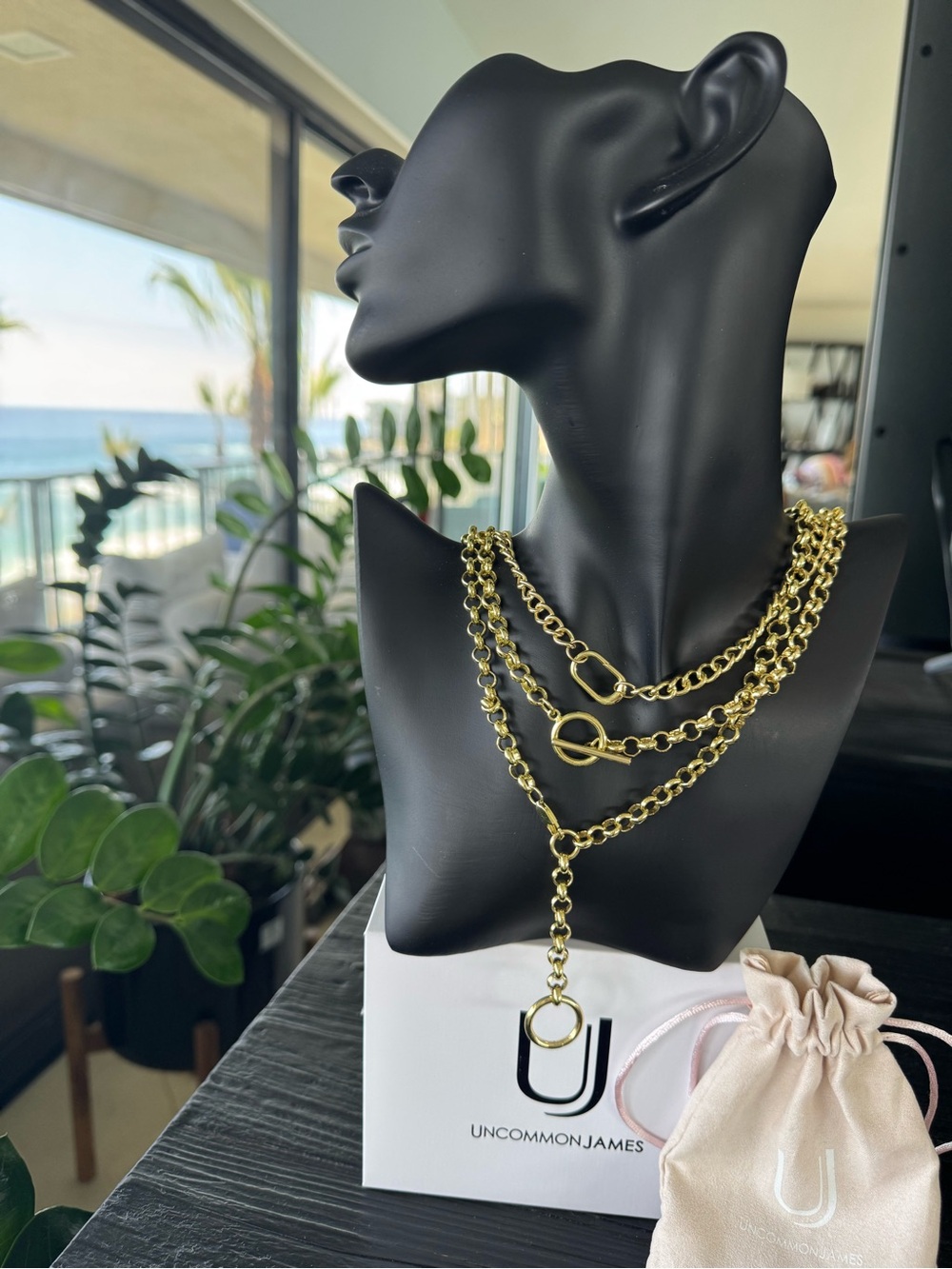 Uncommon James Gold Layered Link Necklace
